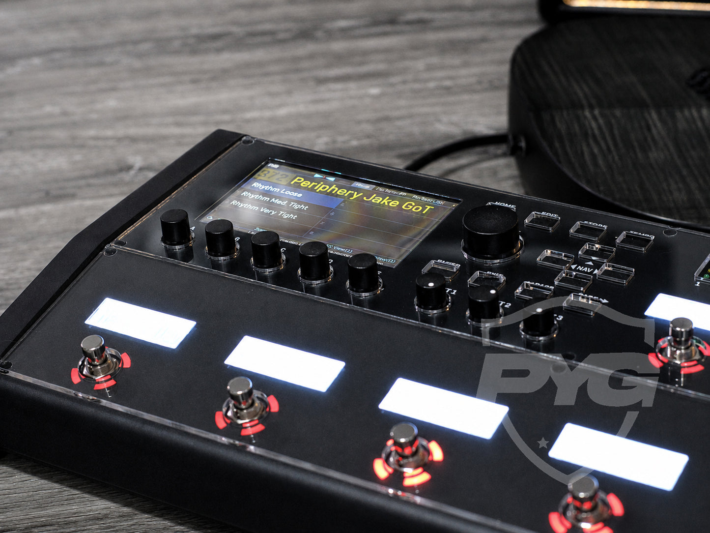 Fractal Audio FM9 with clear acrylic screen protector by ProtectYourGear