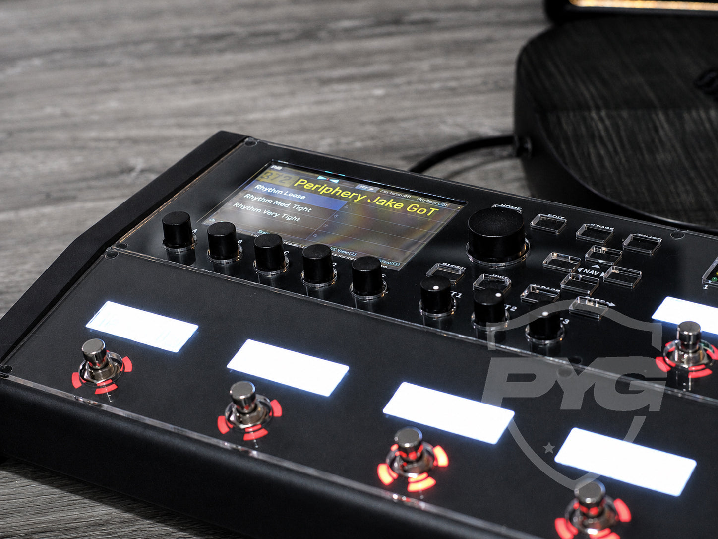 Fractal Audio FM9 with clear acrylic screen protector by ProtectYourGear