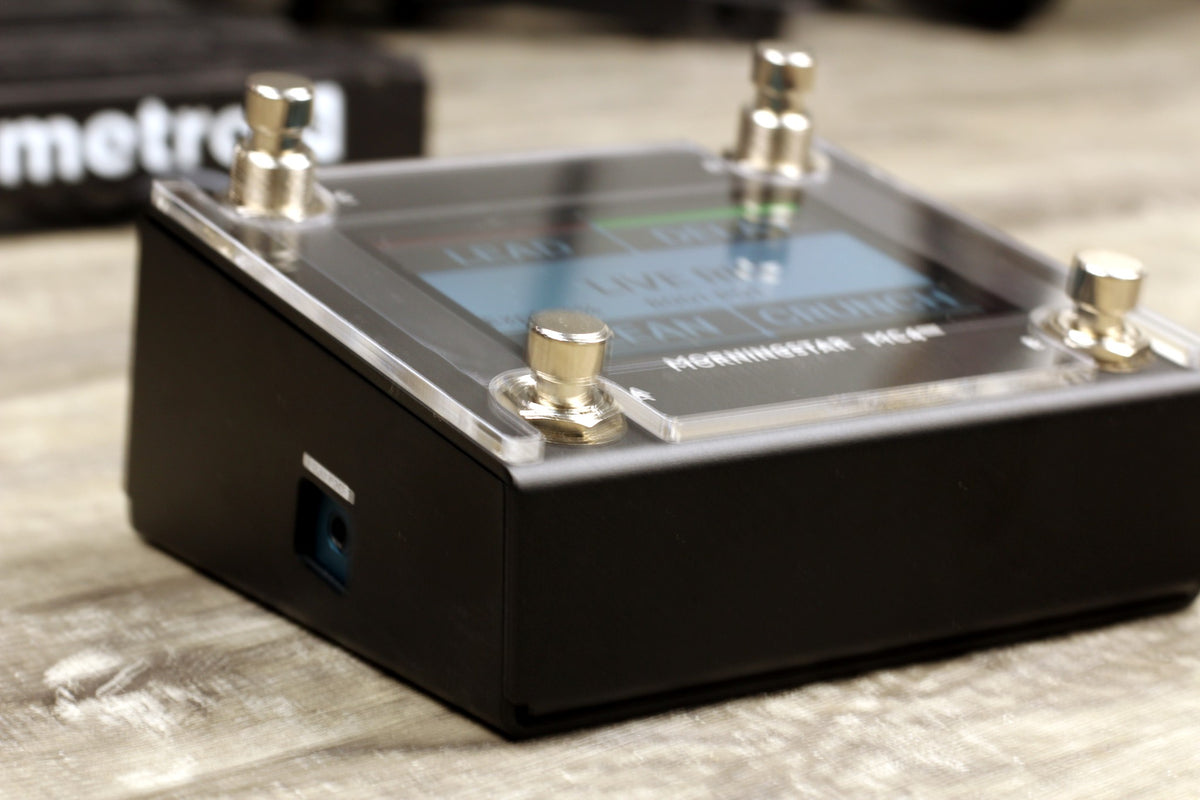 Morningstar MC4 Pro seen from the side, with the clear acrylic shield on top