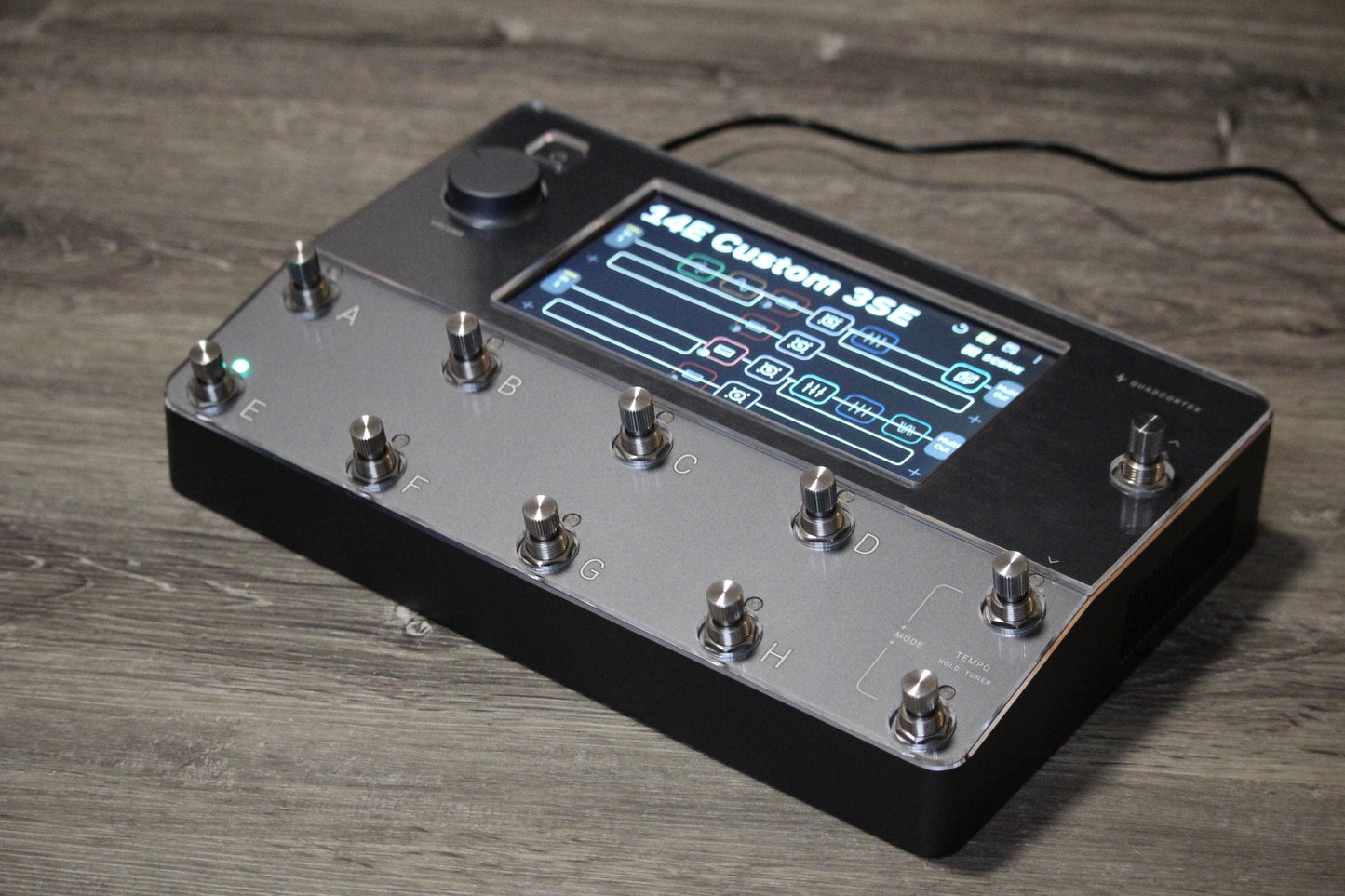 Clear acrylic protector for the Neural DSP Quad Cortex, handmade in Bavaria