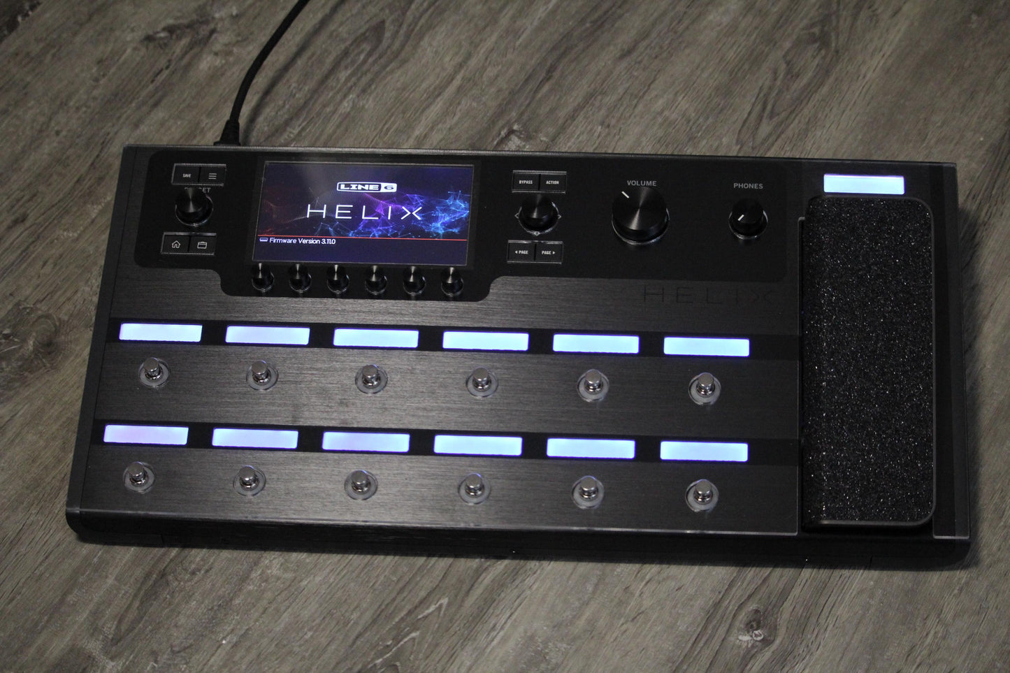 Clear acrylic protector for the Line 6 Helix Floor, handmade in Bavaria