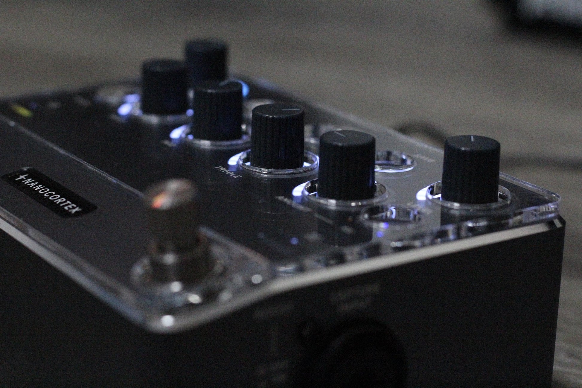 Clear acrylic protector for the Neural DSP Nano Cortex, handmade in Bavaria