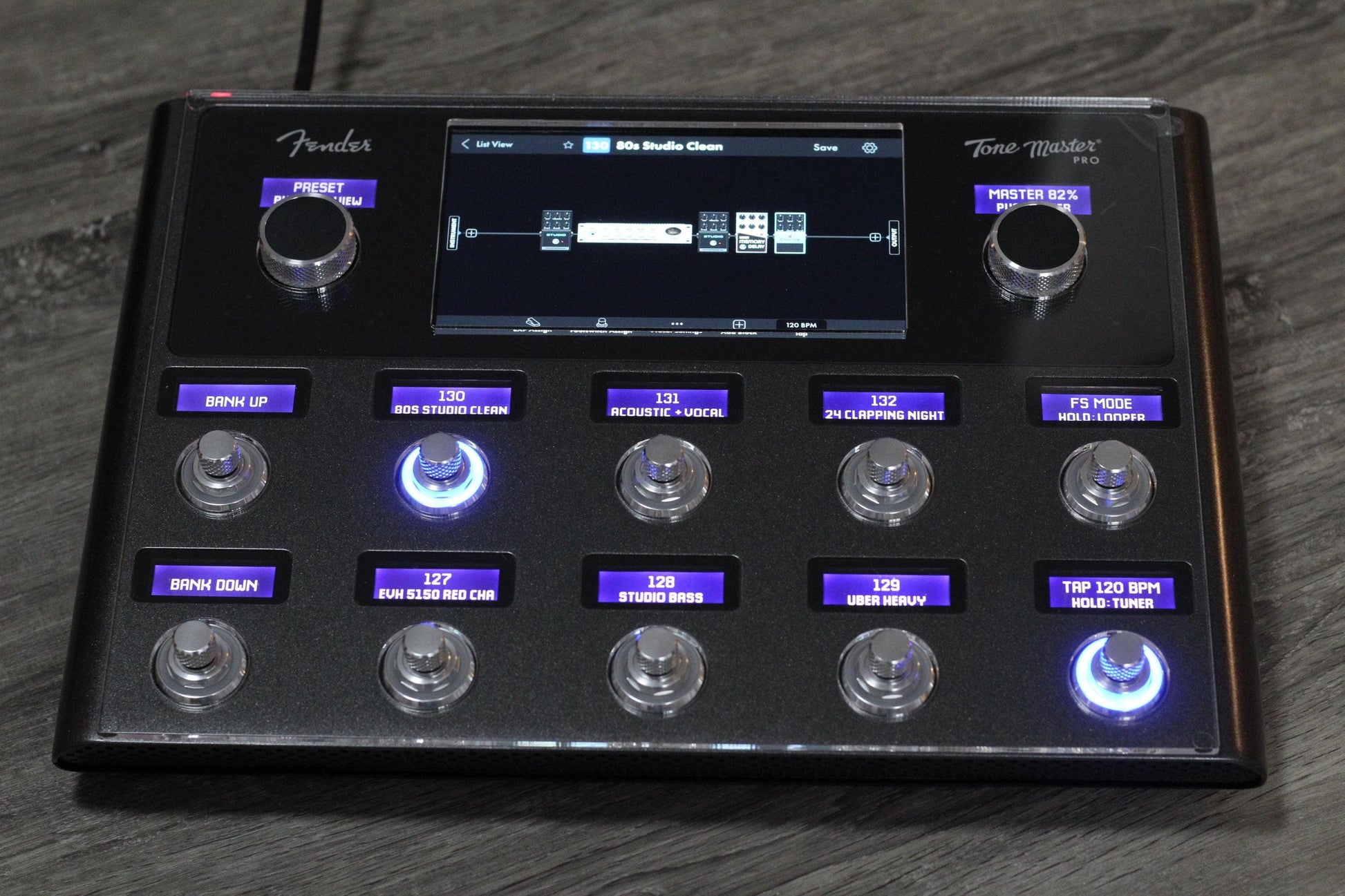Clear acrylic protector for the Fender Tone Master Pro, handmade in Bavaria