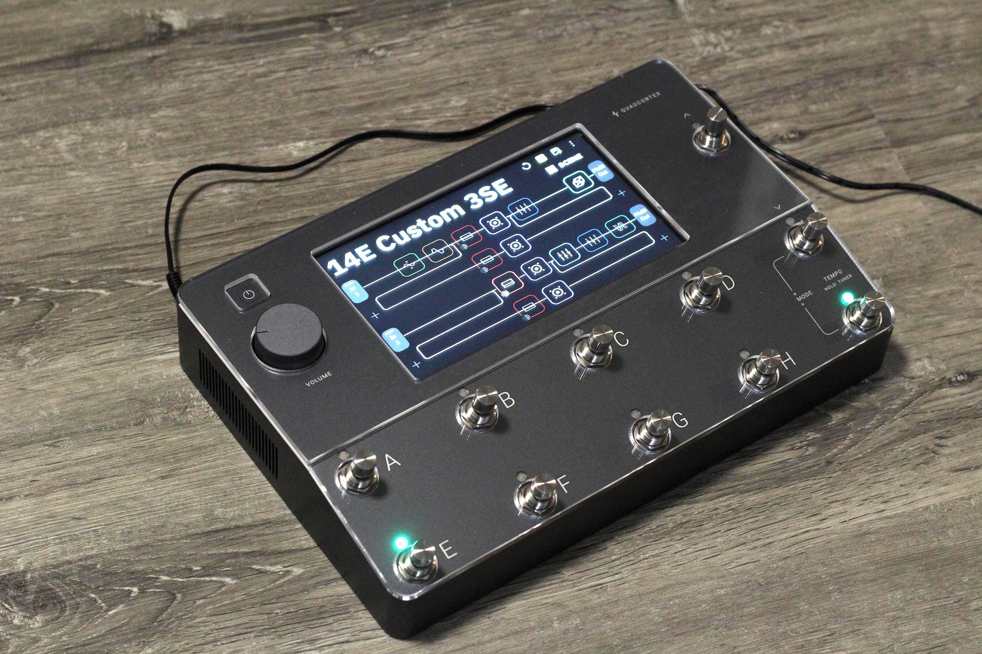 Clear acrylic protector for the Neural DSP Quad Cortex, handmade in Bavaria