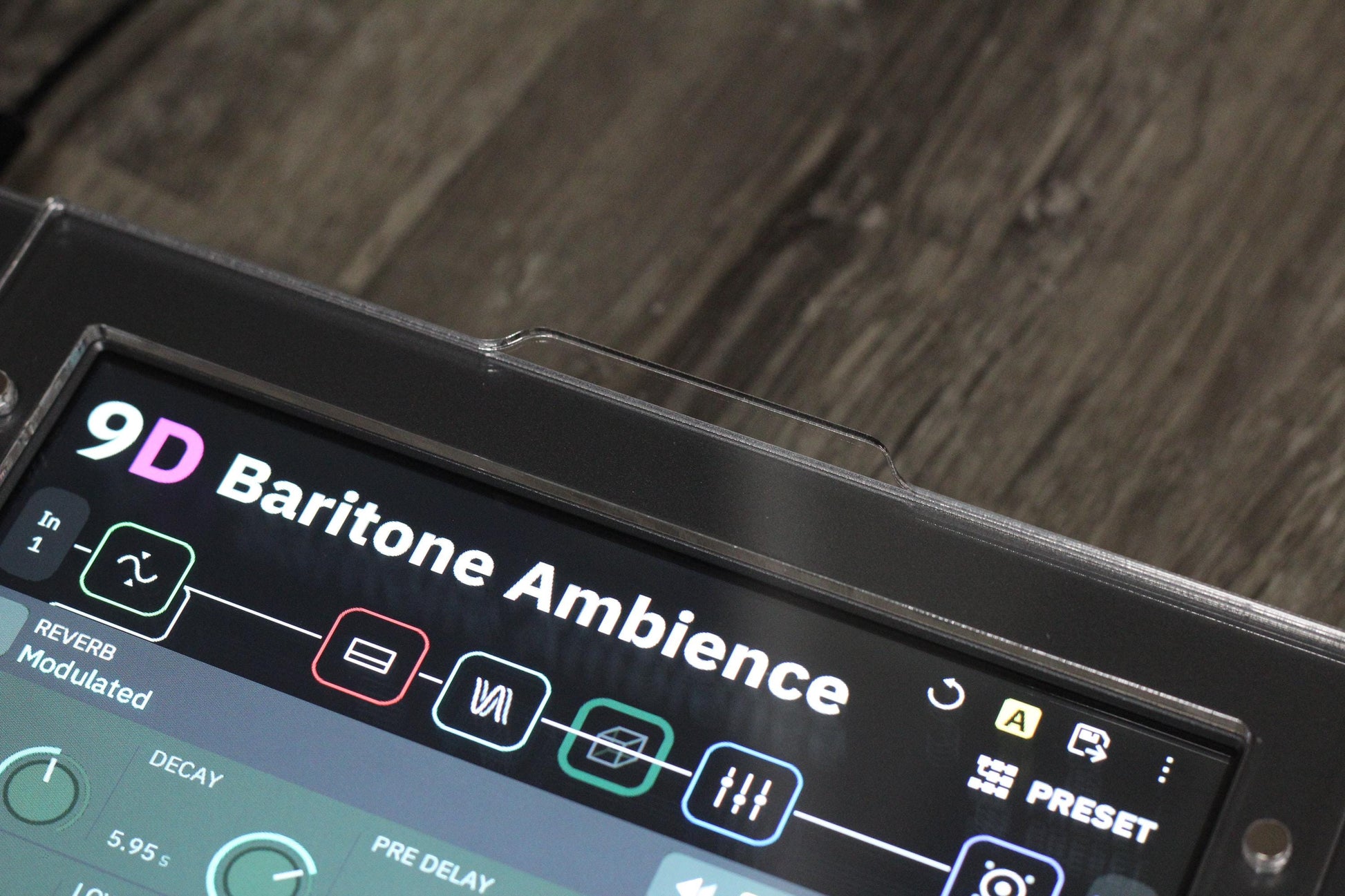 Clear acrylic protector for the Neural DSP Quad Cortex, handmade in Bavaria