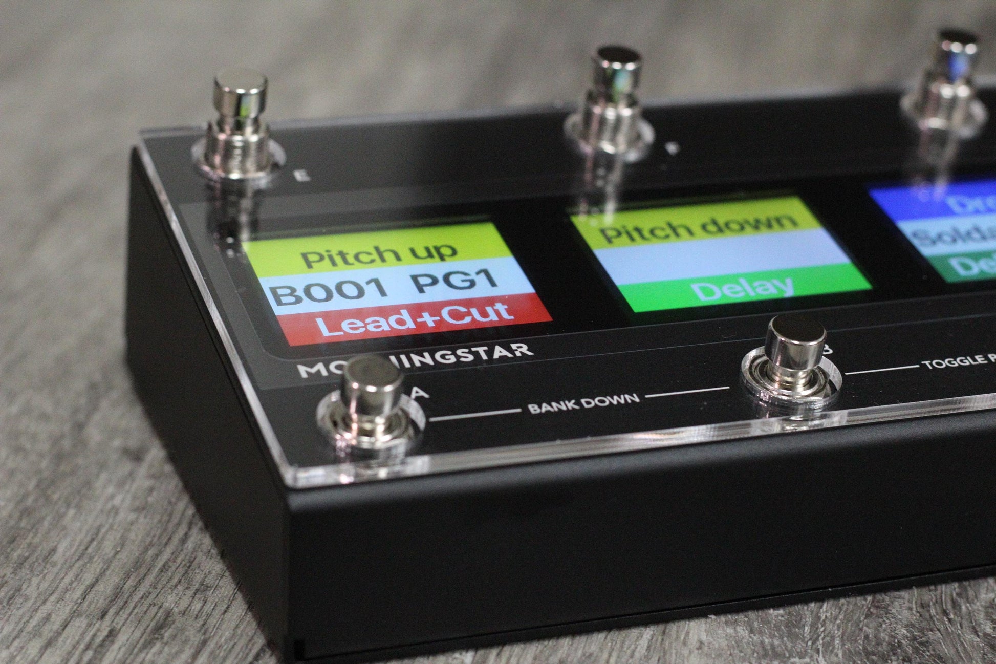 Clear acrylic protector for the Morningstar MC8 Pro, handmade in Bavaria